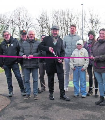Offizielle Eröffnung des neuen Pumptracks am Amperium an der Klosterstraße.