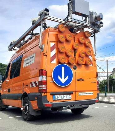 Der Straßenzustand in Fürstenfeldbruck wird digital erfasst.